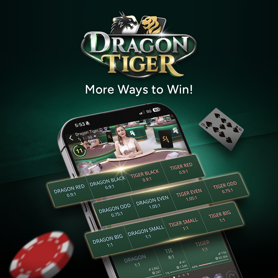 De nouveaux paris annexes sont ajoutés à Dragon Tiger !